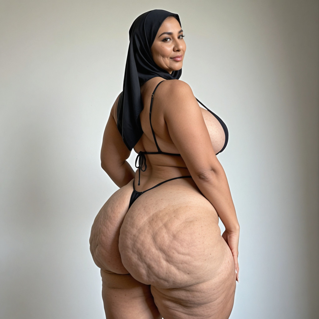 Ultra Detailed Face, 사이드뷰, Cellulite All Over Body AI 야짤