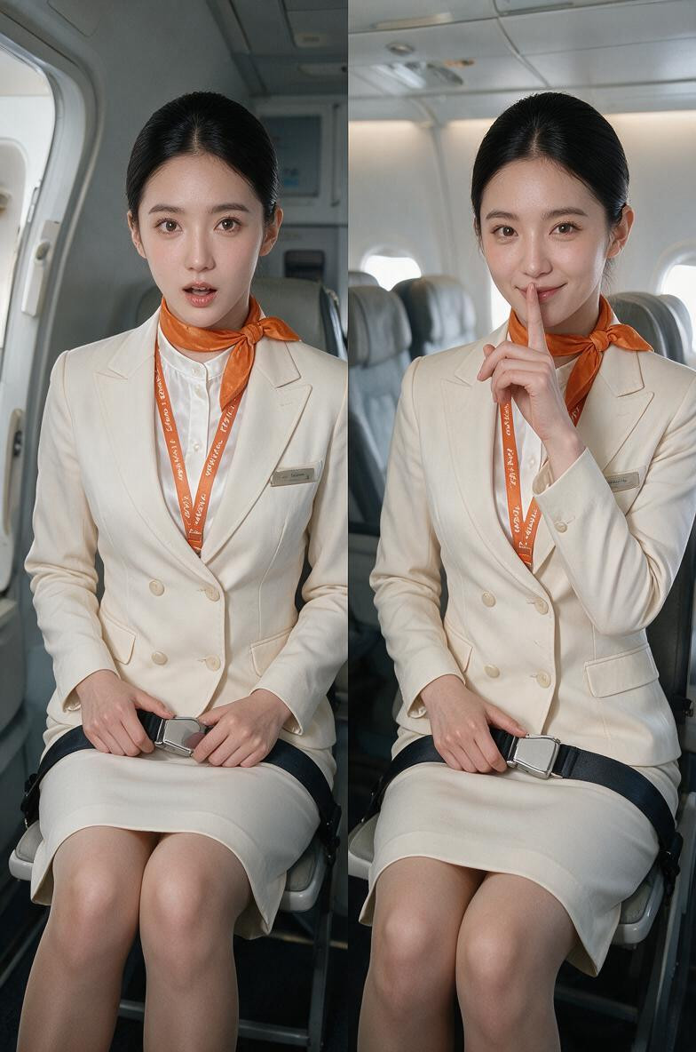 Pubic Hair, Roupas Rasgadas, She Is Wearing An Orange Employee Id Holder Around Her Neck Porno IA